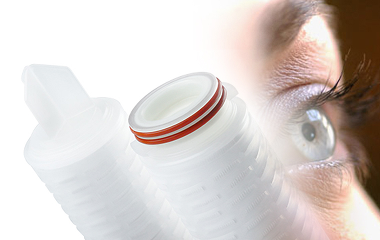 点眼薬の製造プロセスにおけるCobetter除菌フィルターの使用