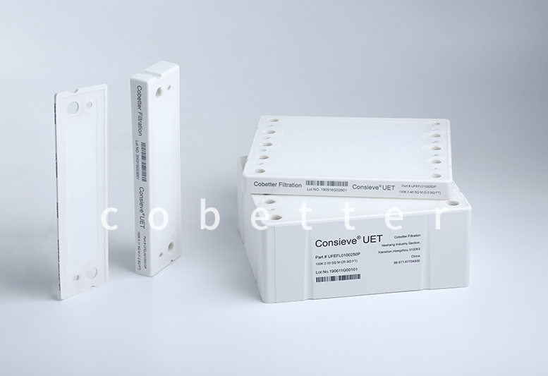Consieve UET&UFC <br/>TFF カセット及びシステム